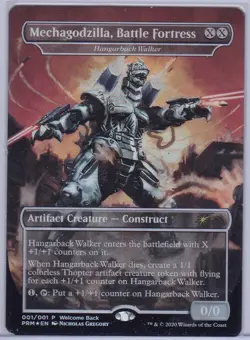 Magic The Gathering: Mechagodzilla, Battle Fortress - Hangarback Walker - Image 1