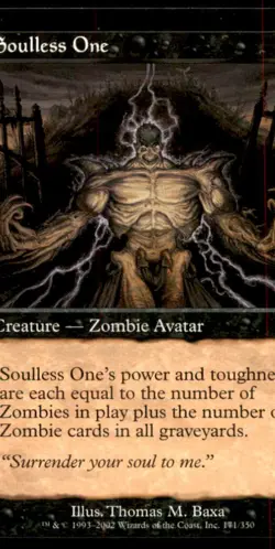 MTG Soulless One LP Light Play Onslaught [2518] - Image 1