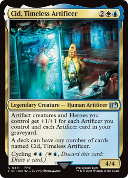 Cid, Timeless Artificer - FIN #411 | NORMAL | NM | MTG - Image 1