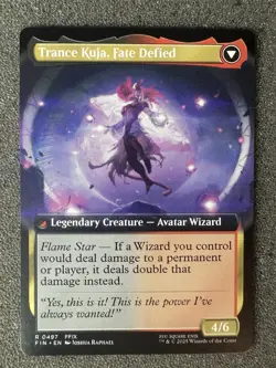 MTG Final Fantasy Kuja, Genome Sorcerer (Extended Art) Non-foil R 0497 - Image 2
