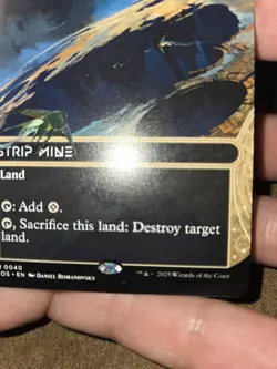 Strip Mine (0040) (Borderless) Edge of Eternities: Stellar Sights Regular - Image 4