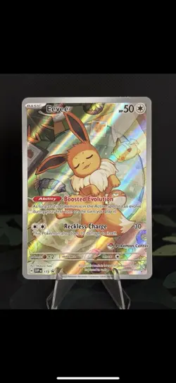 Pokemon Center Eevee #173 Stamped Promo Prismatic Evolutions - Image 1