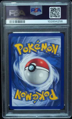 1st Edition Shadowless Bulbasaur 44/102 Base Set Pokemon Card PSA 8 - Image 3