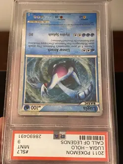 2011 Pokemon Lugia Holo Call Of Legends SL7 PSA 9 Mint Rare - Image 5