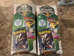 Lot Of 2 Pokemon Mystery Power Box Holiday Edition Walmart 2022 Sealed 1:5 Odds - Image 2