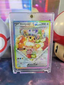 Eevee Ex 174 Pokemon TCG S&V Black Star Promo Holo NM - Image 1