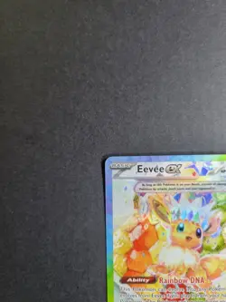 Eevee Ex 174 Pokemon TCG S&V Black Star Promo Holo NM - Image 3