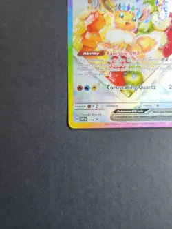 Eevee Ex 174 Pokemon TCG S&V Black Star Promo Holo NM - Image 5