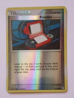 Pokemon - Pokedex Handy910is - Diamond & Pearl 111/130 - Reverse Holo - LP - Image 1