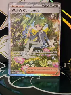 Wally's Compassion 186/132 Pokemon Mega Evolution SIR - Image 1