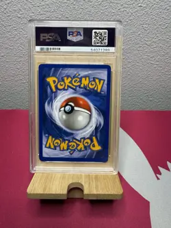2000 Typhlosion 18 Pokemon Neo Genesis Holo PSA 8 Near Mint TCG WOTC - Image 2