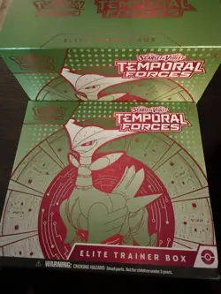Open Pokemon Temporal Forces Elite Trainer Box Scarlet & Violet Sealed Promo!!!! - Image 5