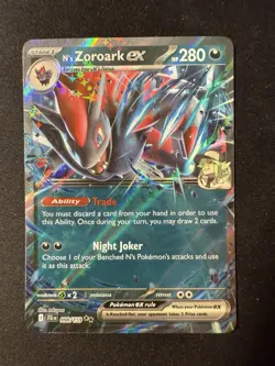 N's Zoroark Ex 98/159 Journey Together Double Rare Holo Pokemon TCG NM - Image 1