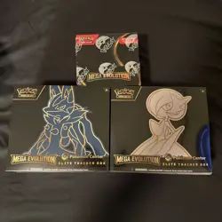 Mega Evolution Pokemon Center ETB Bundle + Enhanced Booster Box IN HAND - Image 1
