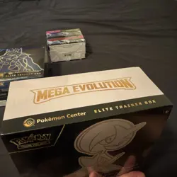 Mega Evolution Pokemon Center ETB Bundle + Enhanced Booster Box IN HAND - Image 5