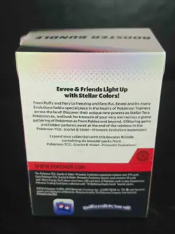 Pokemon TCG Scarlet & Violet Prismatic Evolutions Booster Bundle 6 Packs Sealed - Image 5