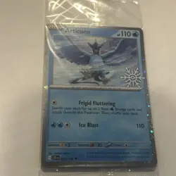 2025 Pokemon Articuno - (Holiday Calendar) 032/159 Holo SEALED SWIRL - Image 3