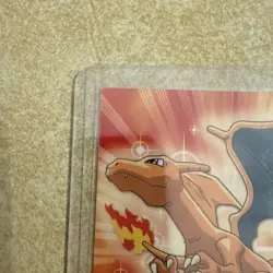 Charizard - TV Animation Black Logo - 1999 Vintage Pokemon Topps #06 - Image 4