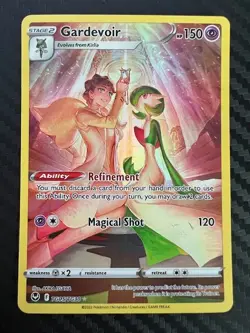 Pokemon TCG Gardevoir Sword & Shield Astral Radiance TG05/TG30 Holo Rare NM - Image 1