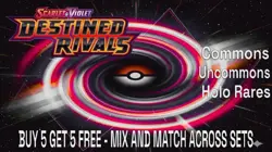 Pokemon TCG - Destined Rivals - MultiBuy - Commons, Uncommons, Holo Rares - Image 1