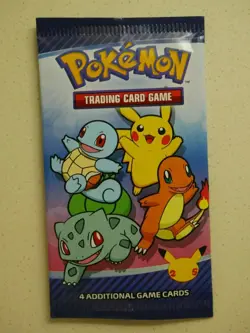 Pokemon 25th Anniversary - McDonalds Happy Meal Promo Empty Packs - Set of 10 - Image 3