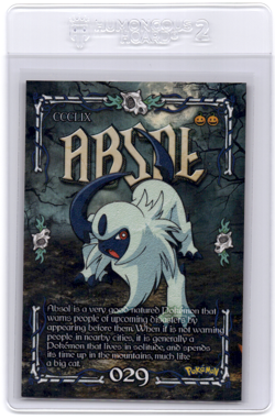 Pokemon Topps Team Rocket Set Absol - Image 1