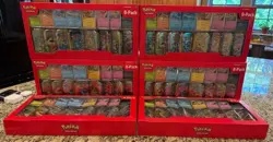 Pokemon Scarlet & Violet - Prismatic Evolutions 8 Pack Mini Tin Set Costco x5 - Image 1