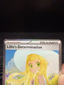 Pokemon Lillie's Determination SIR 184/132 Mega Evolution ENGLISH Pack Fresh - Image 3