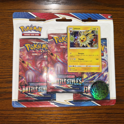 2021 Pokemon Battle Styles TCG 3 - Booster Packs in a Sealed Blister Pack - Image 1