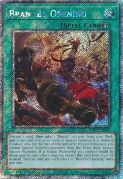 Yugioh! Branded Opening - RA03-EN070 - Platinum Secret Rare - 1st Edition Near M - Image 1