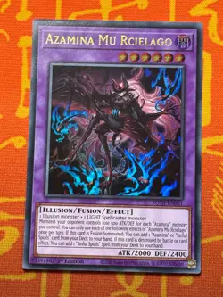 YUGIOH AZAMINA MU RCIELAGO ULTRA RARE 1ST NM ROTA-EN031 - Image 1