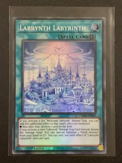 Labrynth Labyrinth | TAMA-EN021 | Super Rare | 1st Edition | YuGiOh TCG - Image 1