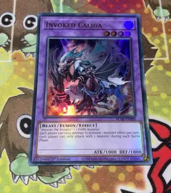 Invoked Caliga - BLAR-EN080 - Ultra Rare - 1st Edition Yugioh - Image 1