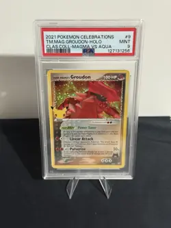 Pokemon 2021 Celebrations Team Rockets Classic Collection Holo Card PSA 9 Mint - Image 1