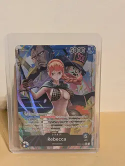One Piece Card Game: Rebecca Custom Card Rare HQ Proxy Luffy OP04-039 - Image 1