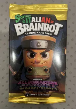 Skifidol Italian Brainrot Allucinazione Cosmica, Latest Original Set 7 Card Pack - Image 1