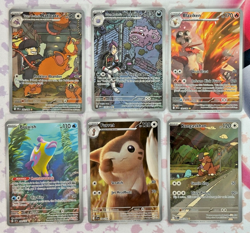 Pokemon Scarlet & Violet (SV) Illustration Rare Card Lot 6 - Image 1