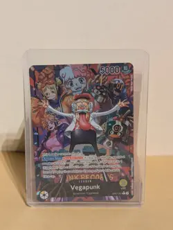 One Piece Card Game: Vegapunk Custom Card Rare HQ Proxy Luffy OP07-097 - Image 1