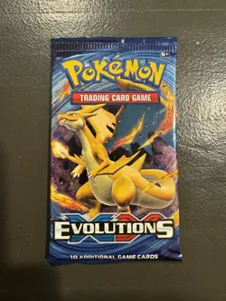 Pokemon 2016 XY Evolutions Booster Pack. Factory Sealed 10 Card Pack! (1) - Image 3