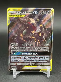 Pokemon TCG Card - Umbreon & Darkrai GX SM241 Sun & Moon Promo Card - Image 1