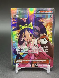 Pokemon Card - Iris (Full Art) - Plasma Blast 101/101 Holo Ultra Rare - Image 1