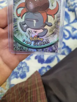 Gloom Topps Rainbow Holo Foil Series BLACK Logo Pokemon Card - NM - Image 3