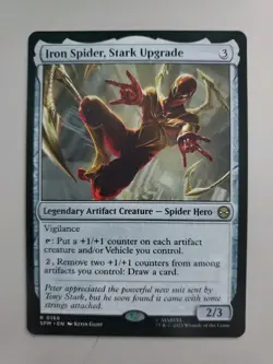 MTG Iron Spider, Stark Upgrade Marvel's Spider-Man Regular Rare - Image 1