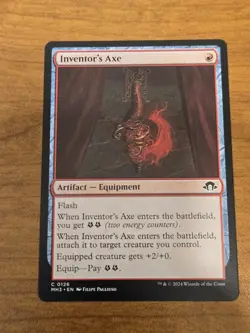 MTG Modern Horizons 3 - Inventor's Axe - MH3 126 - Regular - Image 1