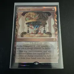 MTG Aether Vial Masterpiece Kaladesh Inventions Foil English NM - Image 1