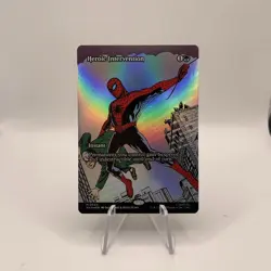 MTG, Heroic Intervention (#0034), Marvel's Spider-Man Eternal, Foil, NM Mythic - Image 1