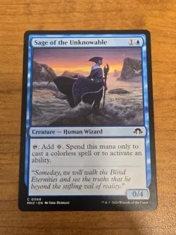 MTG Modern Horizons 3 - Sage of the Unknowable - MH3 68 - Regular - Image 1