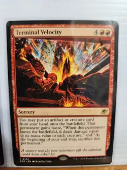Terminal Velocity (163) Edge of Eternities EOE MTG Magic - Image 1