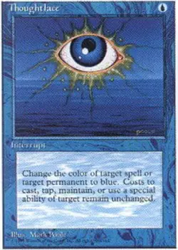 Thoughtlace - Fourth Edition #107/379 MTG Magic The Gathering - Image 1