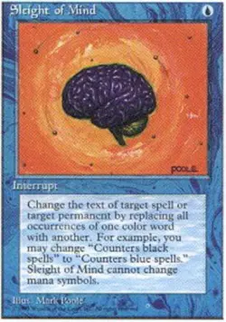 Sleight of Mind - Fourth Edition #102/379 MTG Magic The Gathering - Image 1